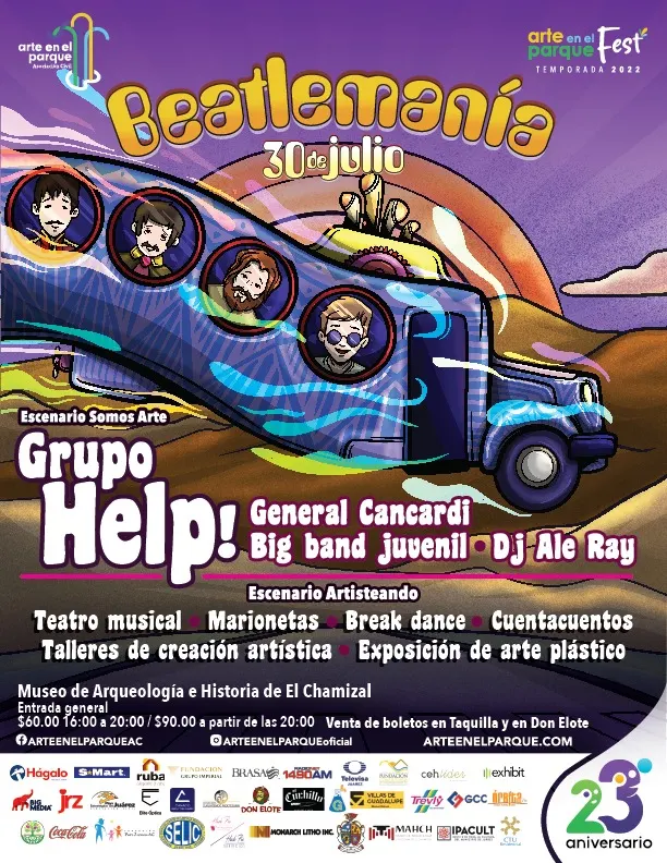 Cartel de Beatlemanía